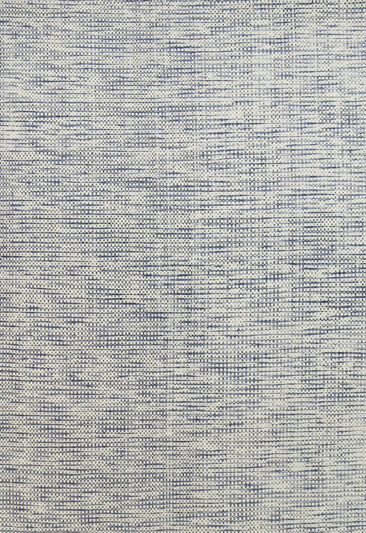  Natural Fibres Scandi Blue Reversible Wool Hand Woven Floor Rug  - 8