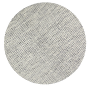  Natural Fibres Scandi Grey Reversible Wool Round Hand Woven Floor Rug  - 6