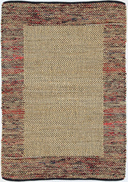  Natural Fibres Mahal Red Hand Woven Jute Hand Woven Floor Rug - 2