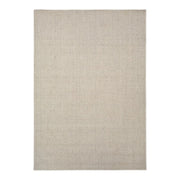  Natural Fibres Silverstone Modern Silver Hand Made Wool Flat Weave Hand Woven Floor Rug  - 1