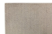  Natural Fibres Silverstone Modern Linen Hand Made Wool Flat Weave Hand Woven Floor Rug  - 4