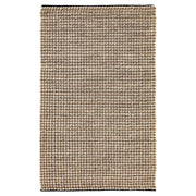  Natural Fibres Serenity White and Beige Hand Woven Flat Weave Wool Hand Woven Floor Rug  - 1