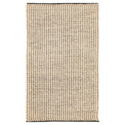  Natural Fibres Serenity White and Light Beige Hand Woven Flat Weave Wool Hand Woven Floor Rug  - 1