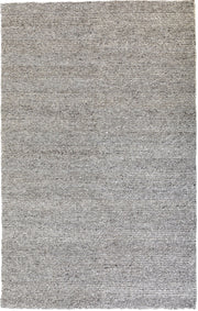  Natural Fibres Diva Silver Braided Hand Loomed Wool and Viscose Blend Hand Woven Floor Rug  - 2
