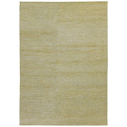  Natural Fibres Hayati Gold Art Silk Flat Pile Modern Hand Woven Floor Rug  - 1