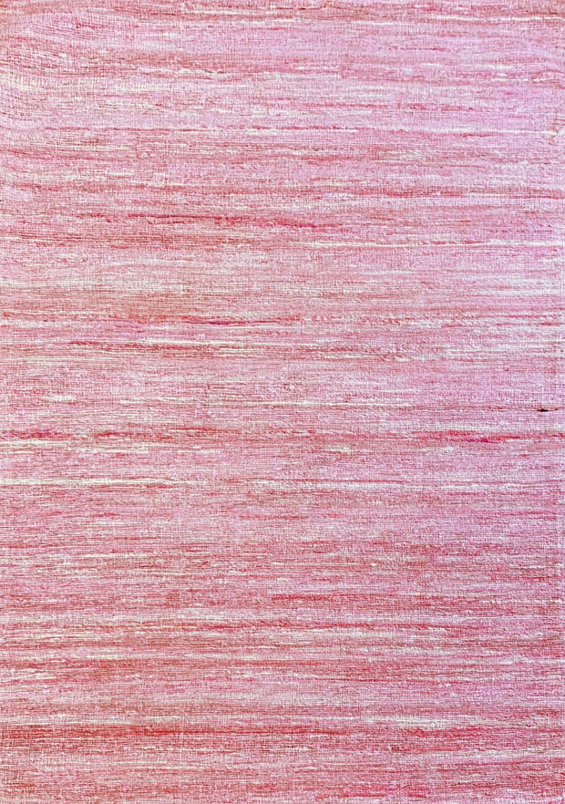  Natural Fibres Suri Pink - Hand Woven Floor Rug  - 4