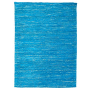  Natural Fibres Suri Turquoise - Hand Woven Floor Rug  - 1