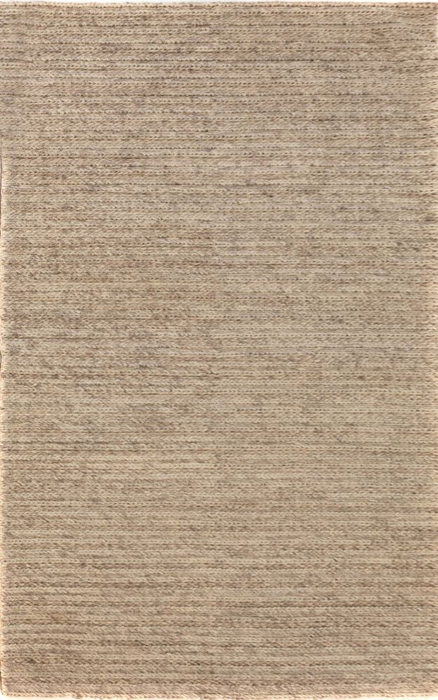  Natural Fibres Svend Greyology Hand Braided Pure Wool Hand Woven Floor Rug  - 6
