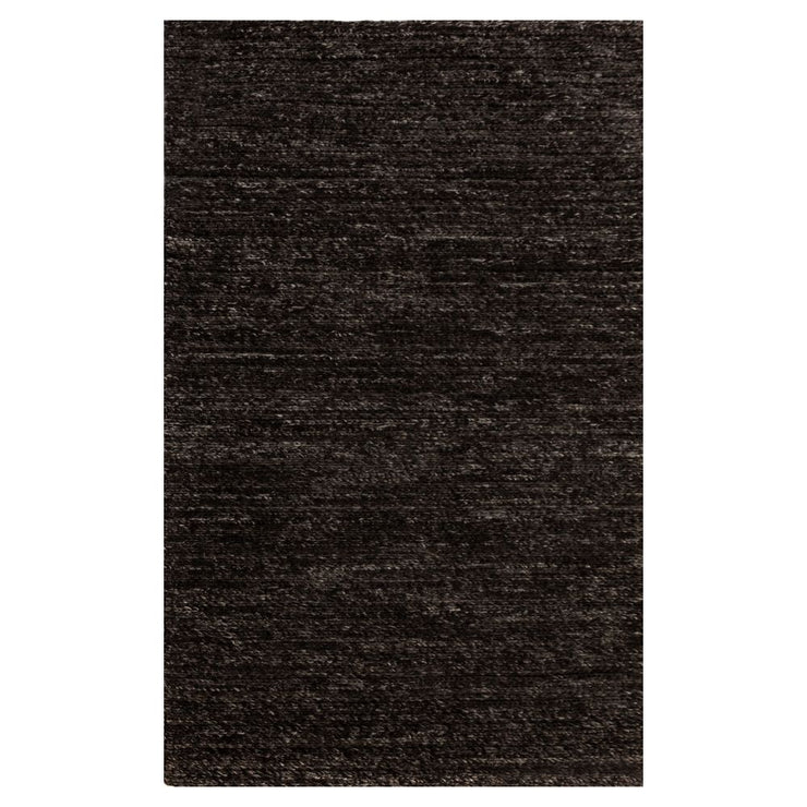  Natural Fibres Svend Charcoal Hand Braided Pure Wool Hand Woven Floor Rug  - 3