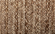  Natural Fibres Svend Taupe Hand Braided Pure Wool Hand Woven Floor Rug  - 3