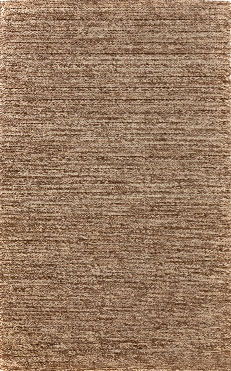 Natural Fibres Svend Taupe Hand Braided Pure Wool Hand Woven Floor Rug  - 2
