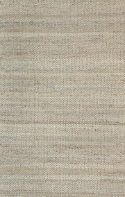  Natural Fibres Taj Black Natural Basket Weave Hand Woven Floor Jute Hand Woven Floor Rug   - 2
