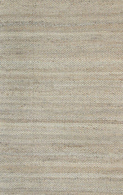  Natural Fibres Taj Black Natural Basket Weave Jute Hand Woven Floor Rug  - 9