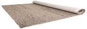 Natural Fibres Diva Taupe Braided Hand Loomed Wool and Viscose Blend Hand Woven Floor Rug  - 4