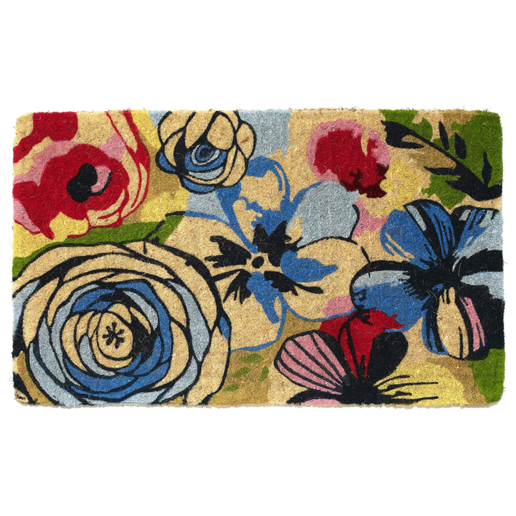  Natural Fibres Doormat - Watercolour 100% Coir  - 1