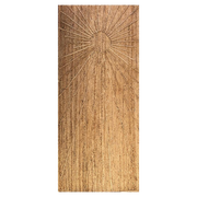  Natural Fibres Jute - Cascade Natural Circle Hand Braided Hand Woven Floor Rug  - 1